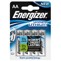 Pack of 4 AA-LR06 ENERGIZER batteries