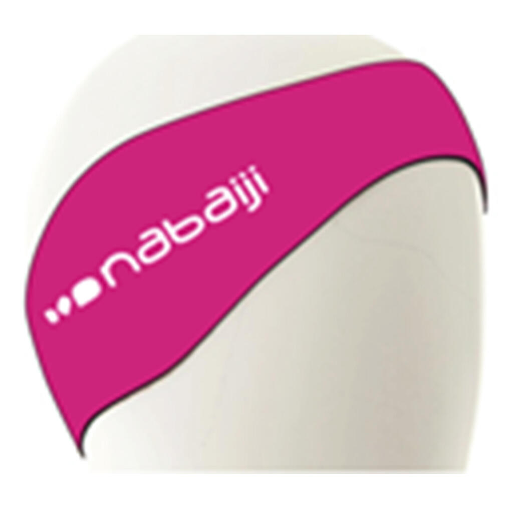 Neoprene ear protection swimming band - pink