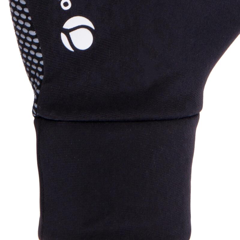Hřejivé tenisové rukavice černé 