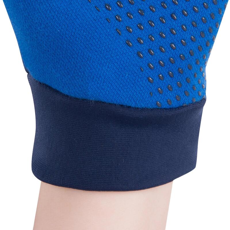 Warme tennishandschoenen voor kinderen marineblauw