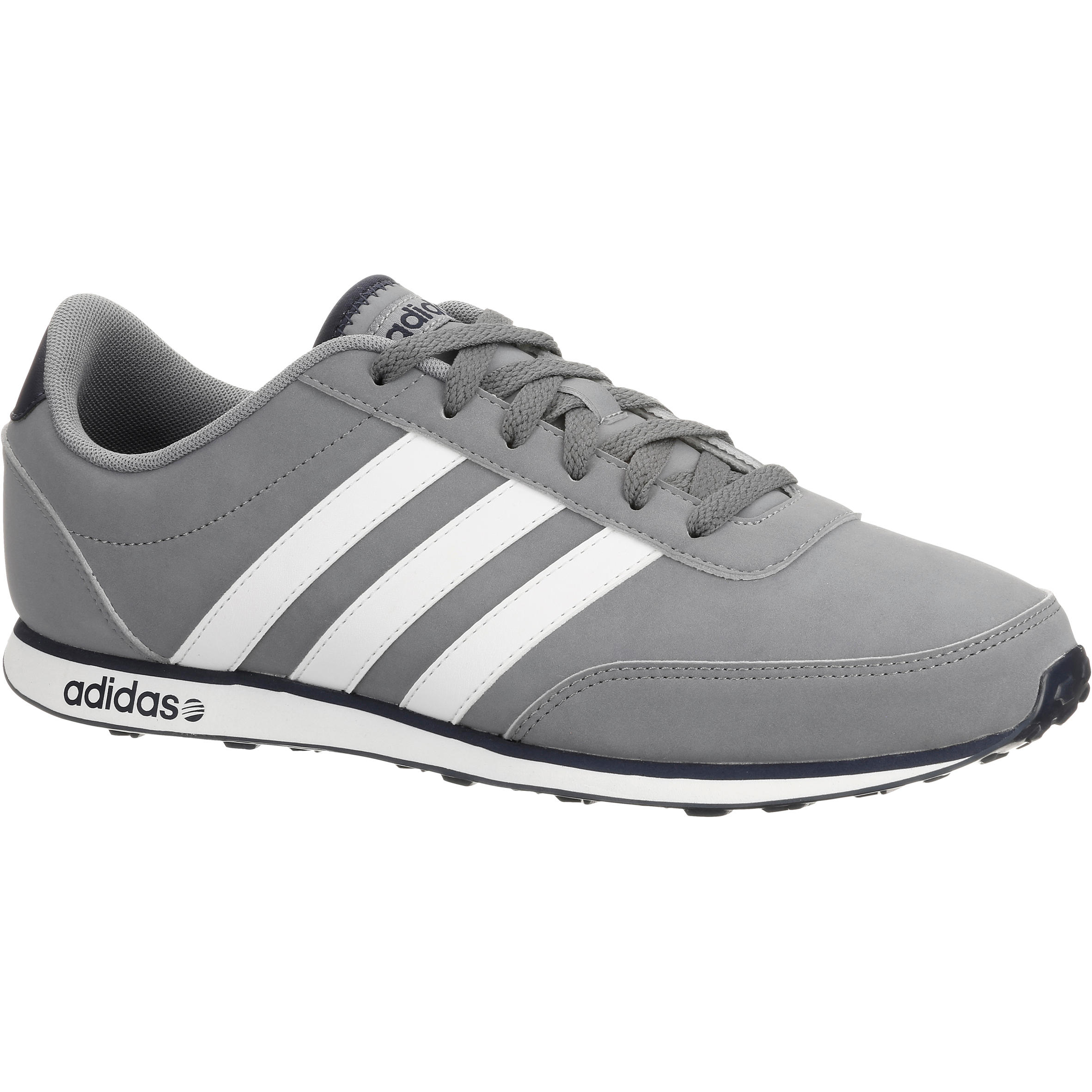 V Racer men s everyday walking shoes grey white blue