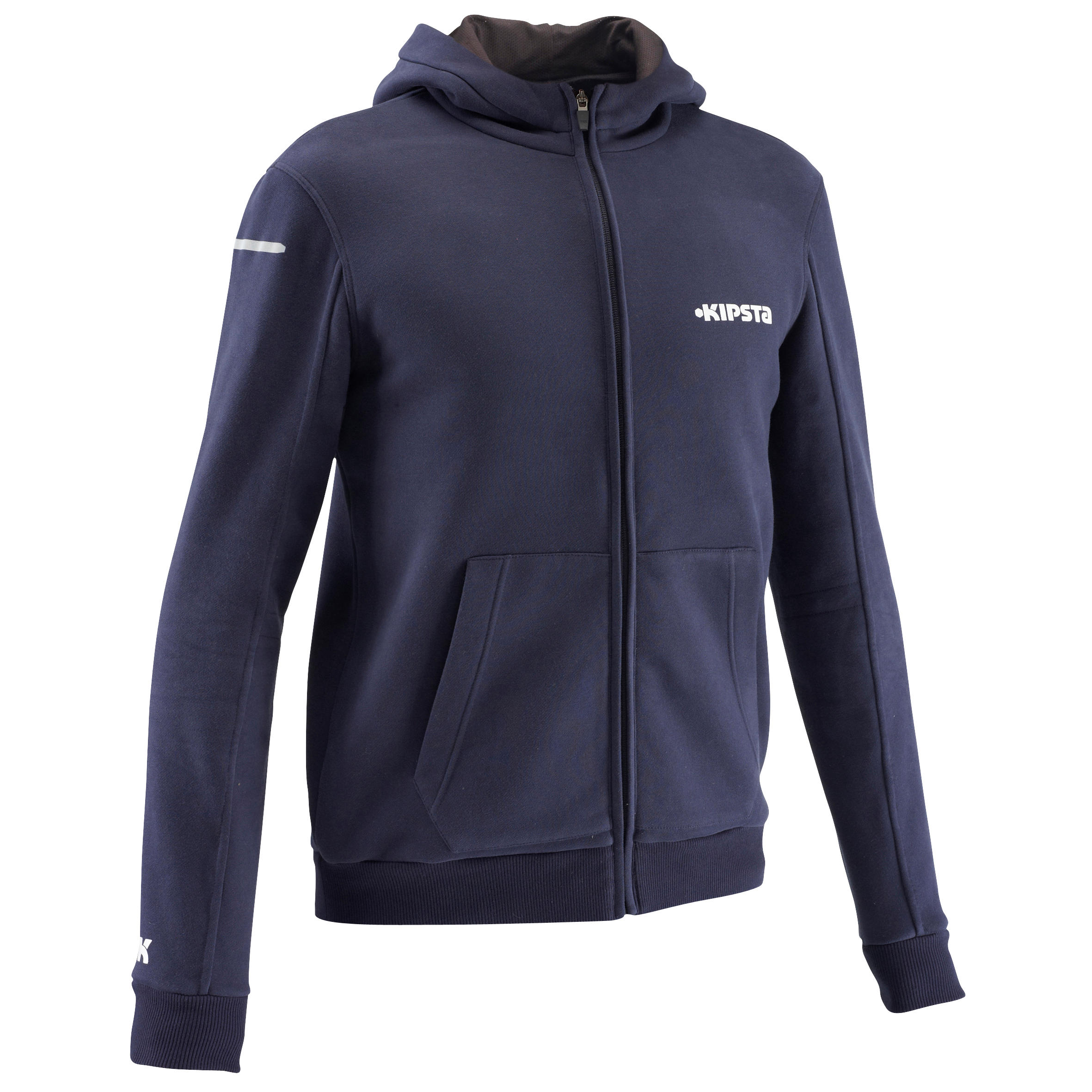 T500 ADULT JACKET BRUSHED  BLUE 1/1