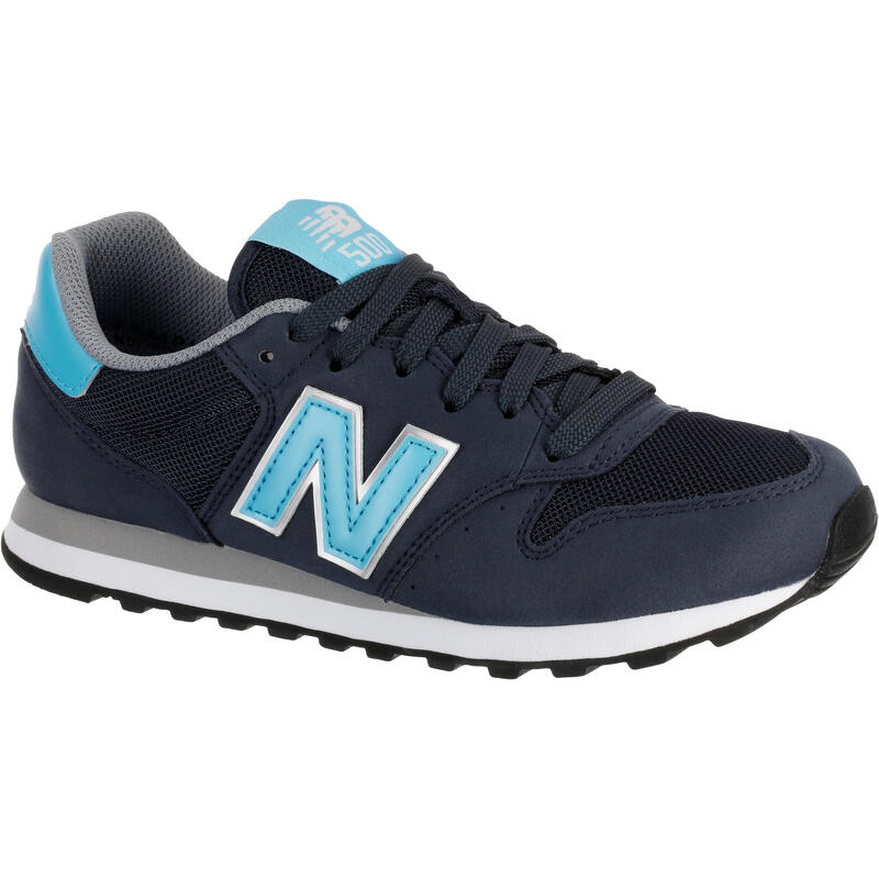 Chaussures marche active femme GW500 gris / bleu