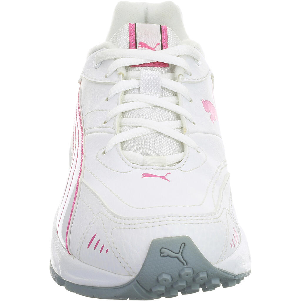 Beli in rožnati čevlji PUMA XENON za otroke
