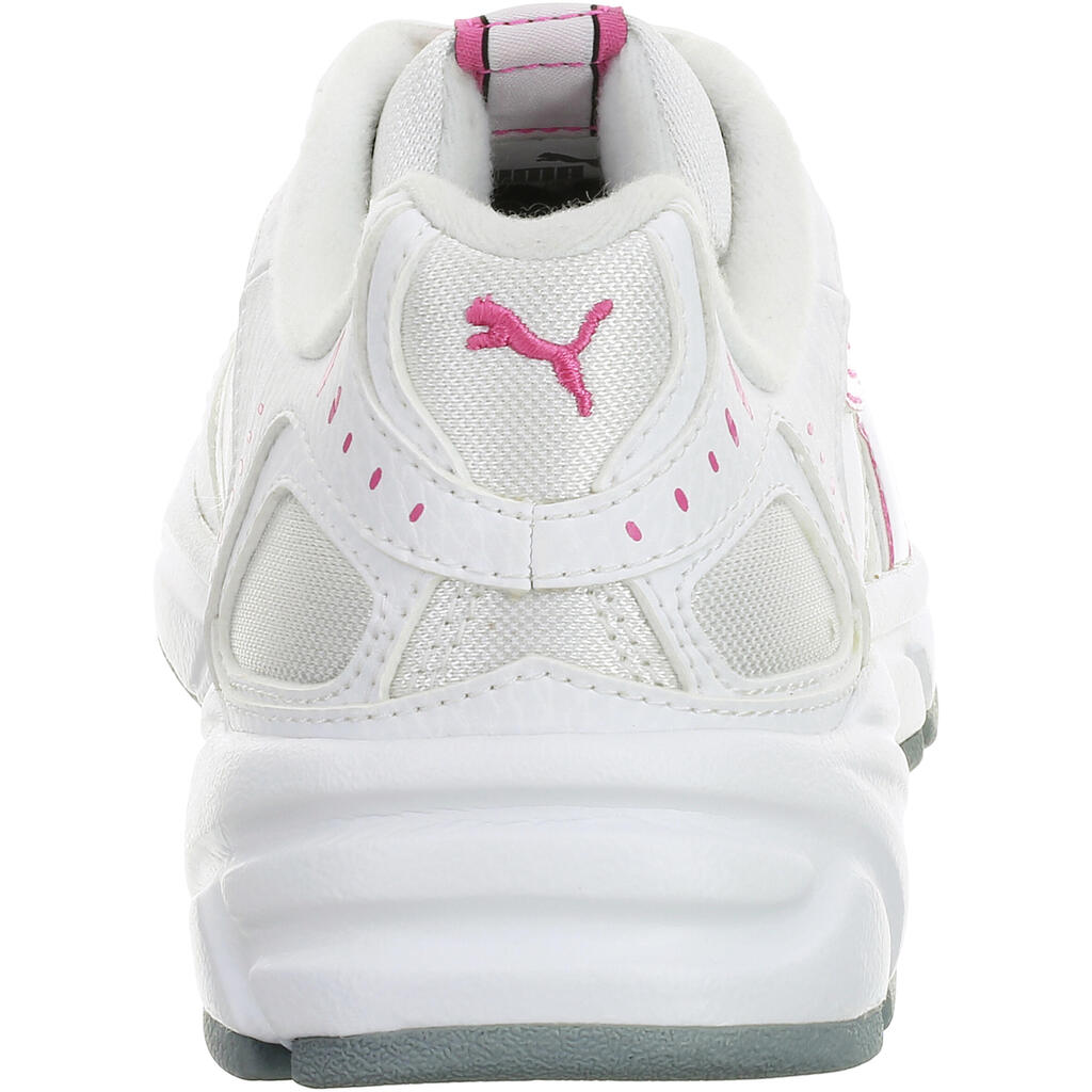 Beli in rožnati čevlji PUMA XENON za otroke
