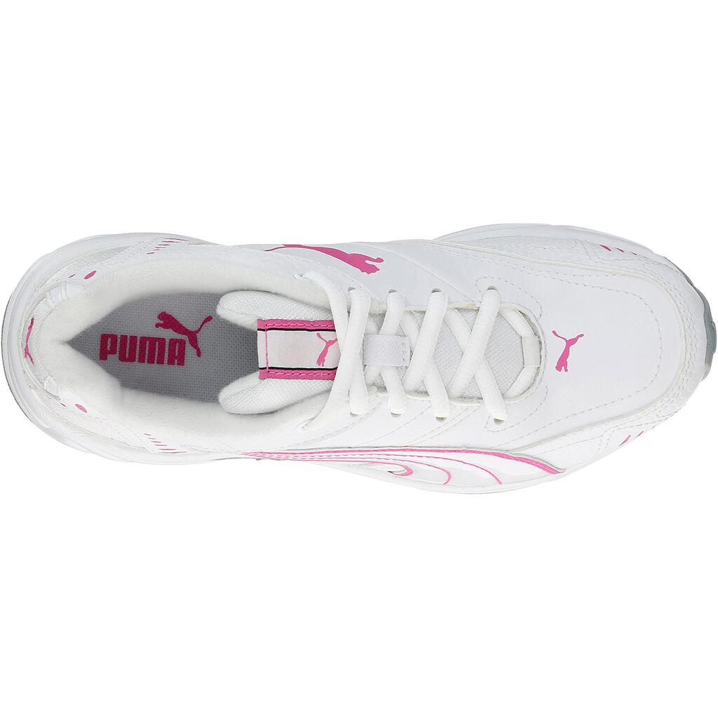 Beli in rožnati čevlji PUMA XENON za otroke