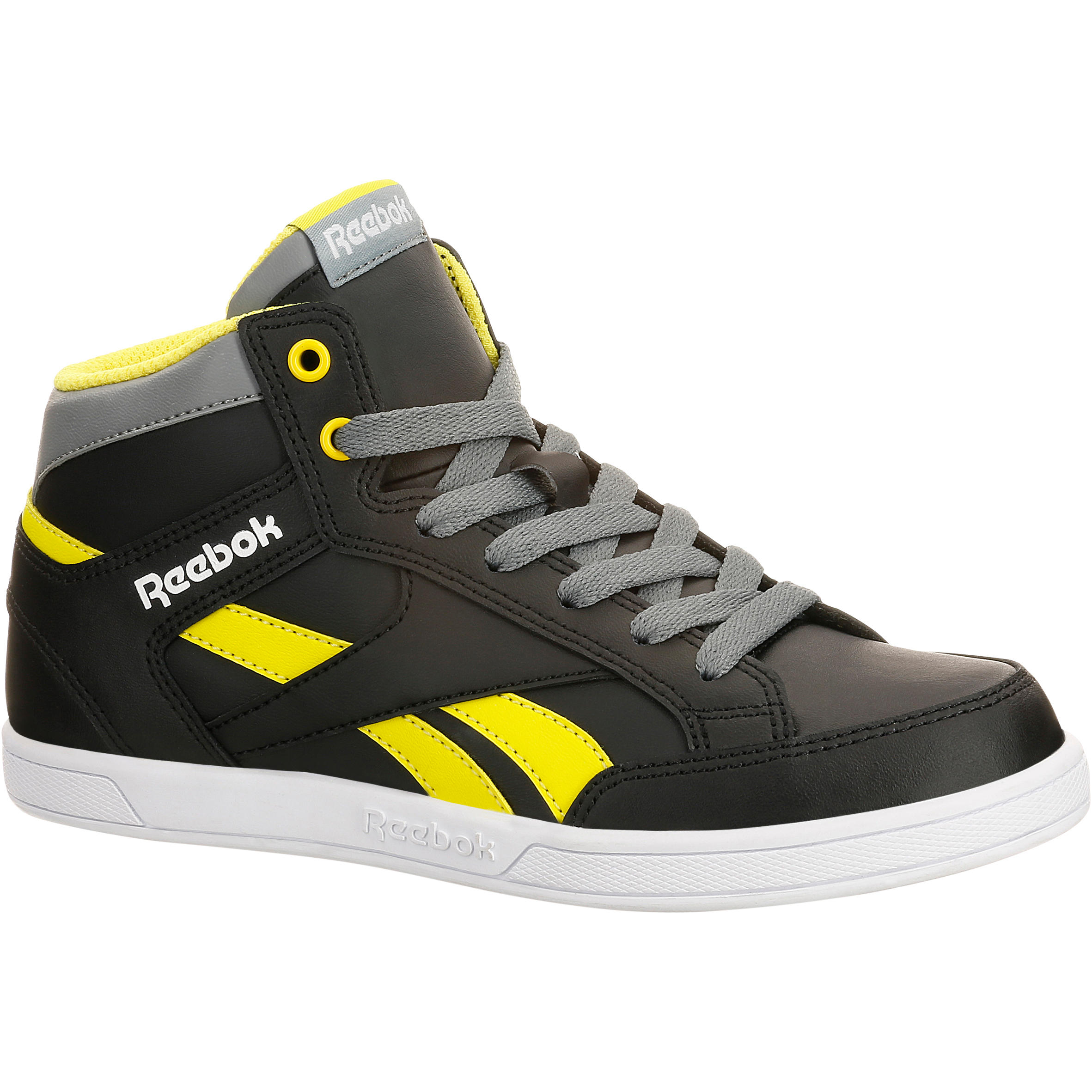 Royal Mid children's active walking shoes - black/yellow 1/9