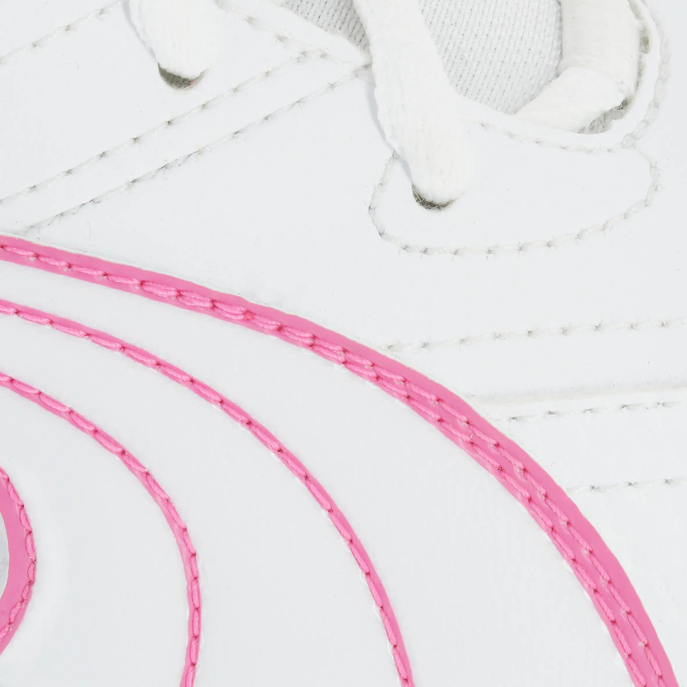 Xenon children's walking and school sports shoes - white/pink 8/9
