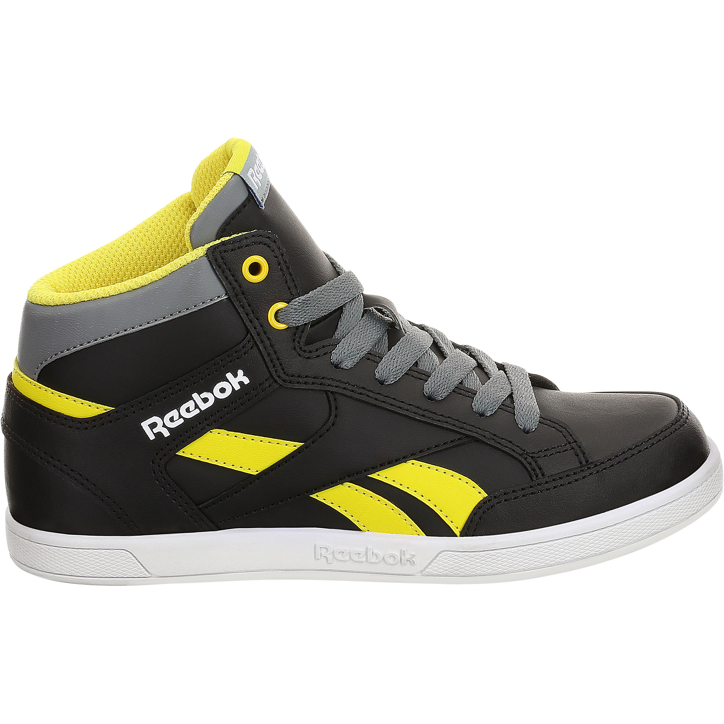 Royal Mid children's active walking shoes - black/yellow 2/9