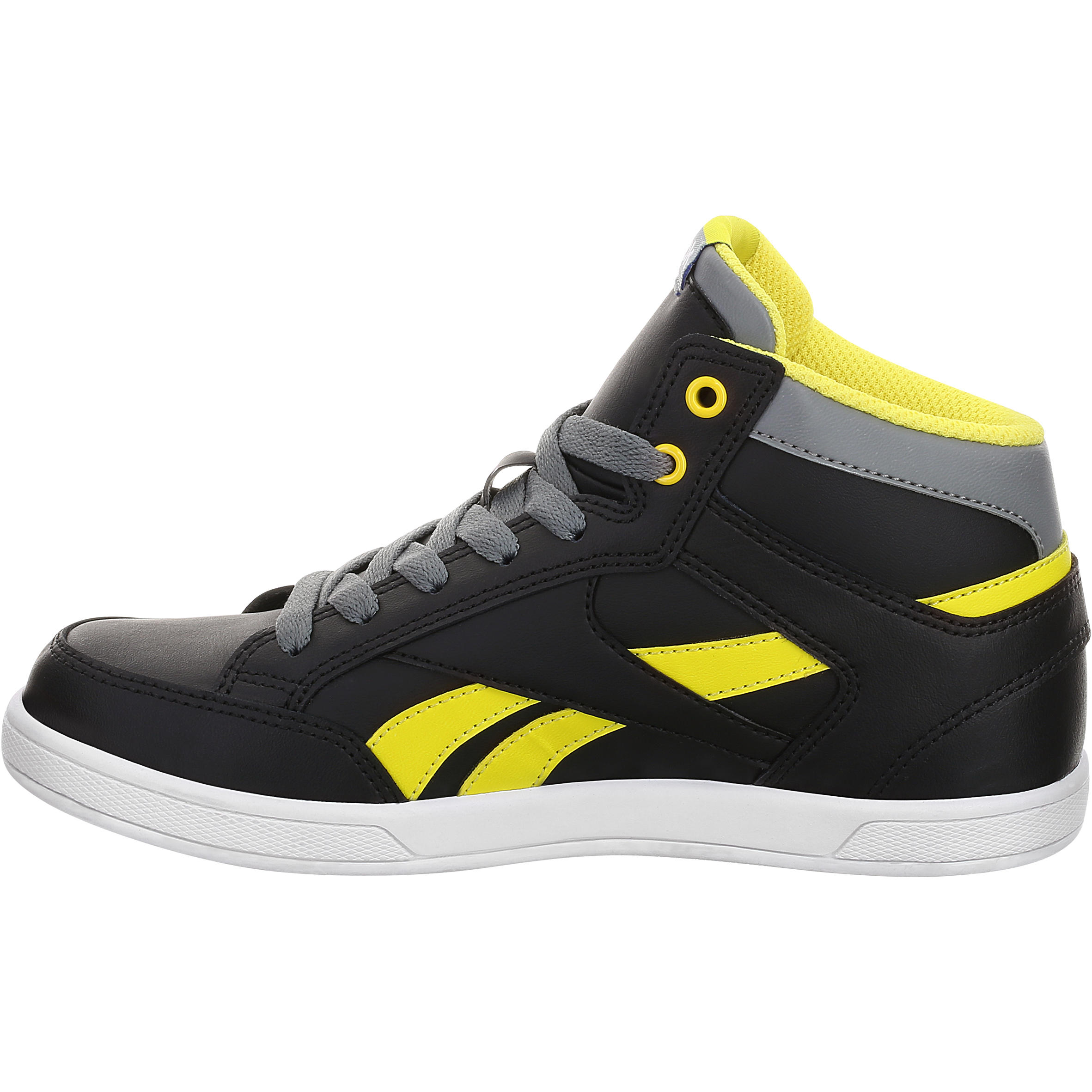 Royal Mid children's active walking shoes - black/yellow 3/9