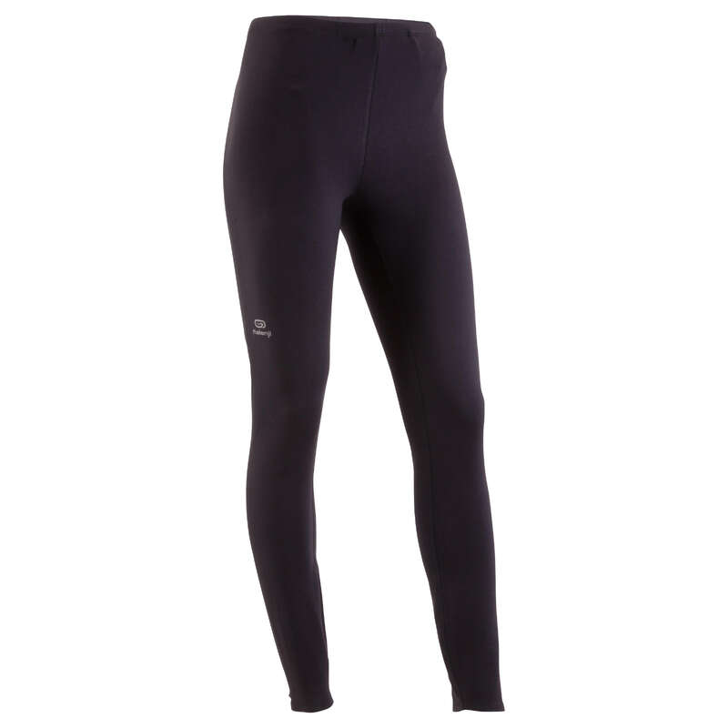 KALENJI EKIDEN WOMEN'S WARM RUNNING TIGHTS BLACK Decathlon