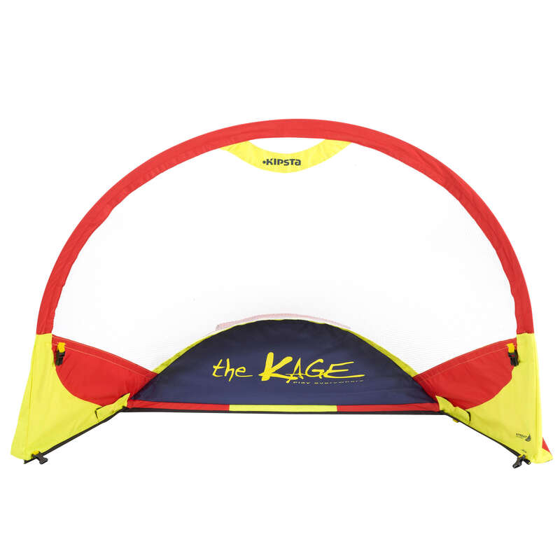 KIPSTA Kipsta The Kage Football Goal Popup Red Decathlon
