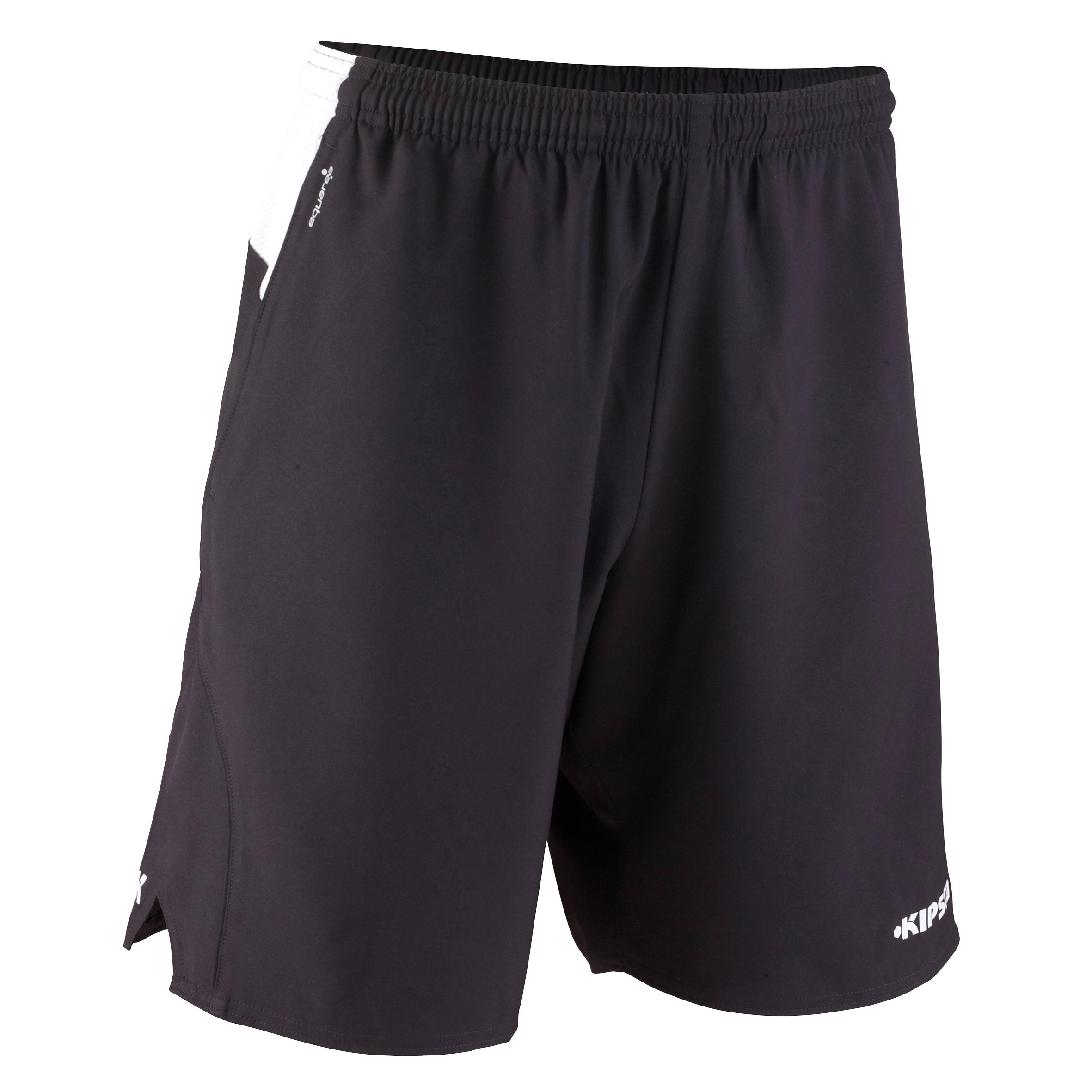 KIPSTA F500 Adult Football Zip Pocket Shorts - Black