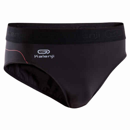 
      Kiprun men's Running Briefs - black red
  