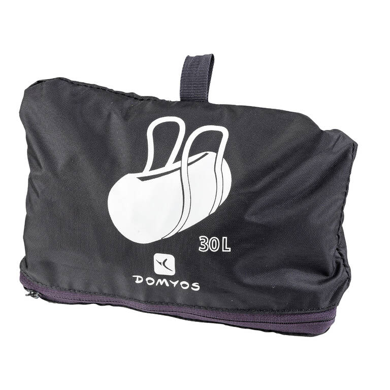 Fold-Down Fitness Bag 30L - Black