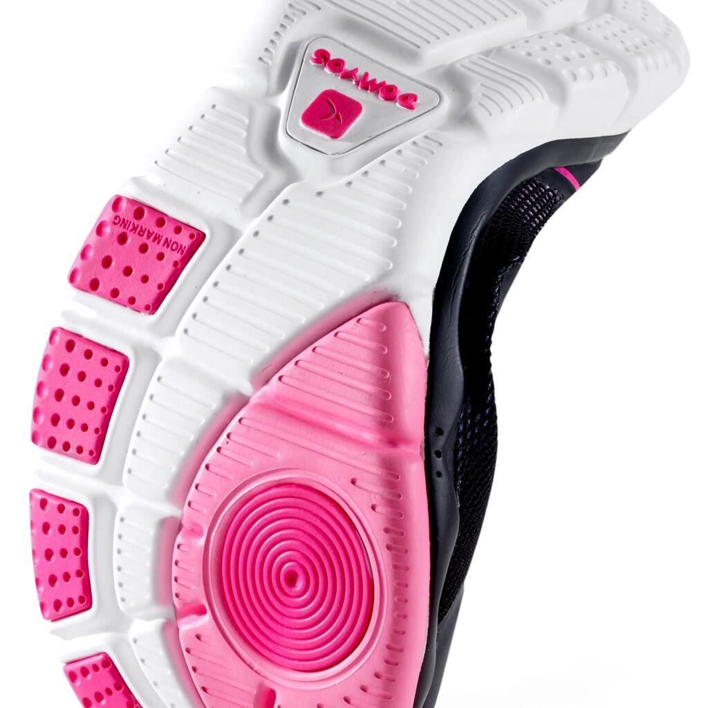 Fitnessschuhe 360+ Damen schwarz/rosa