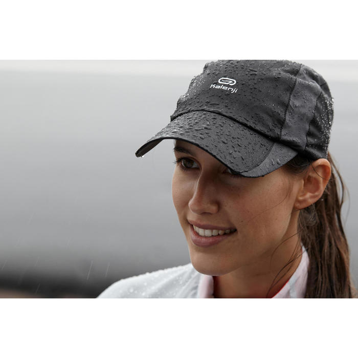 Kalenji CASQUETTE RUNNING PLUIE NOIR REGLABLE 5563 cm Decathlon