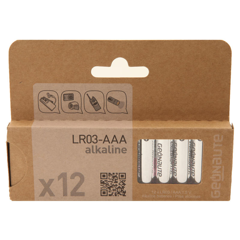 Lote de 12 pilas AAA-LR03 1.5V Lote de 12 pilas AAA-LR03 1.5V