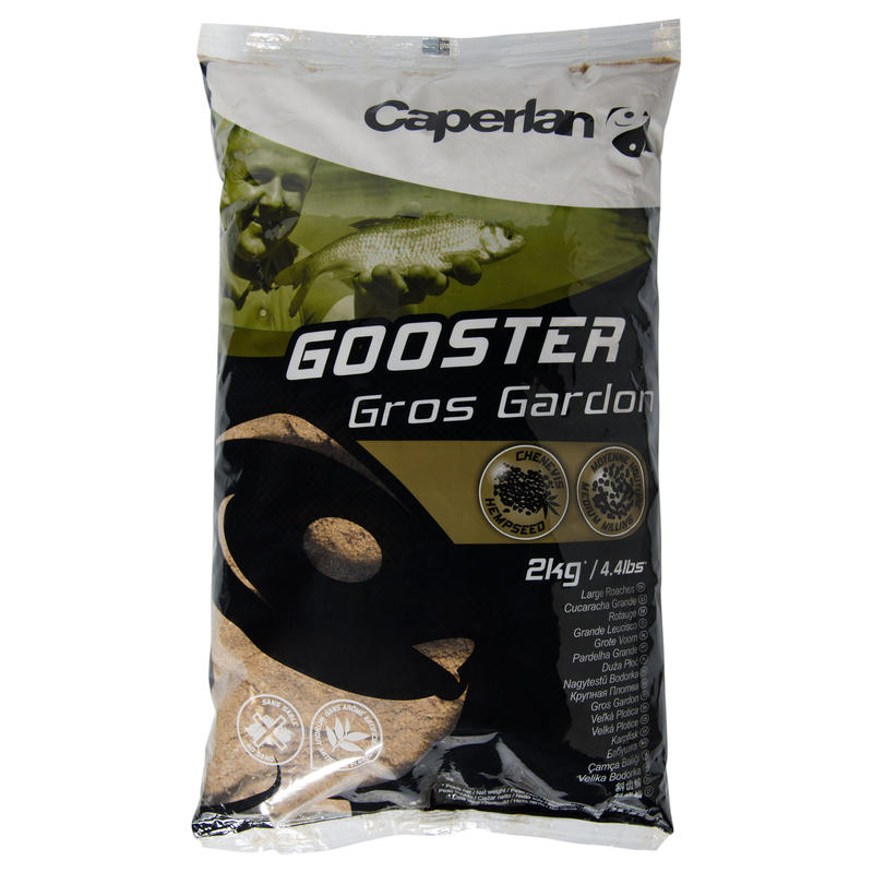 Amorce de pêche GOOSTER GROS GARDON 4,4 LB Amorce de pêche GOOSTER GROS GARDON 4,4 LB