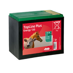 Pile 9V 130 AH pour électrificateur de clôture équitation