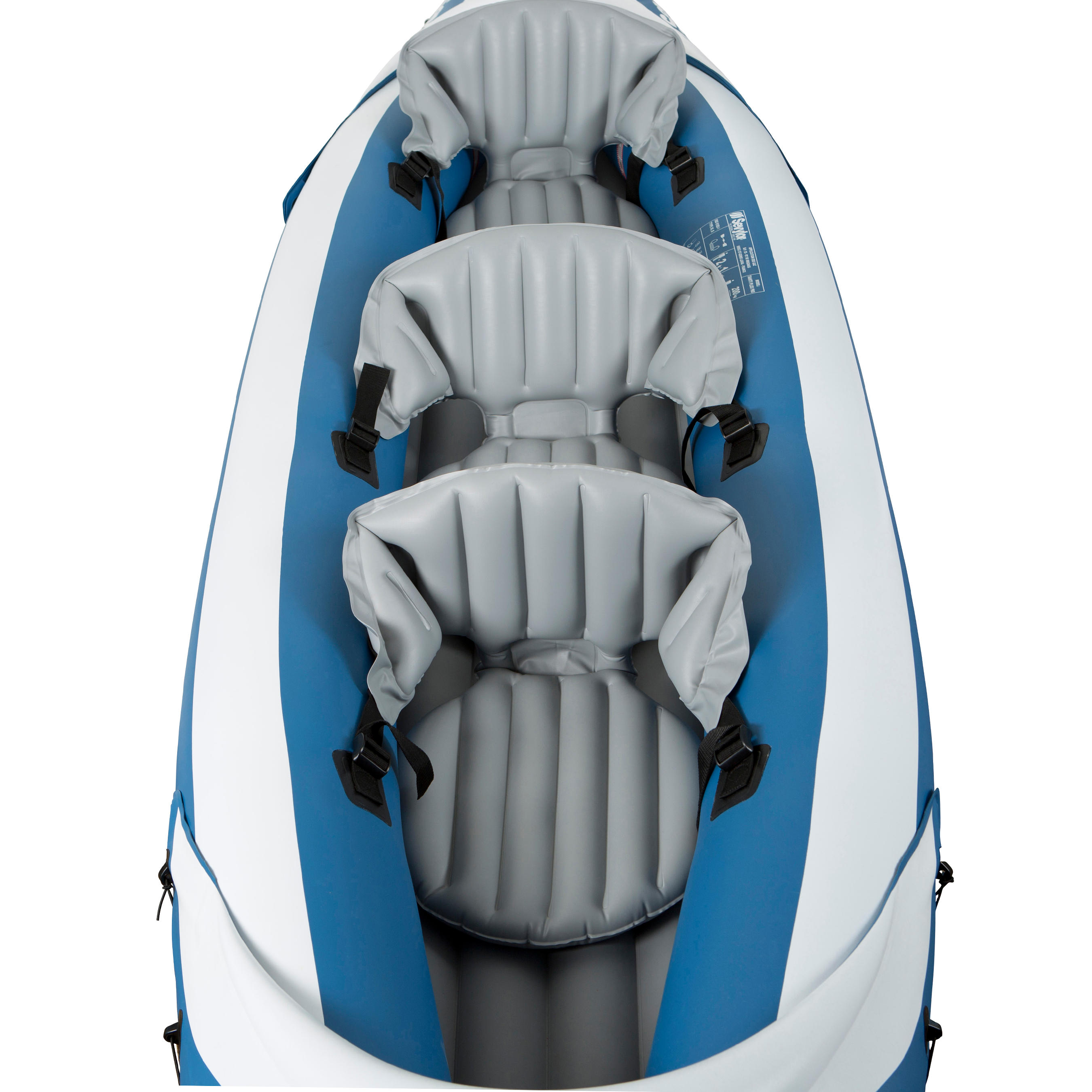 Tahiti Plus Pro 3-Person Inflatable Kayak 4/12