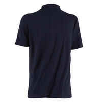 Men's golf short-sleeved polo shirt MW500 navy blue