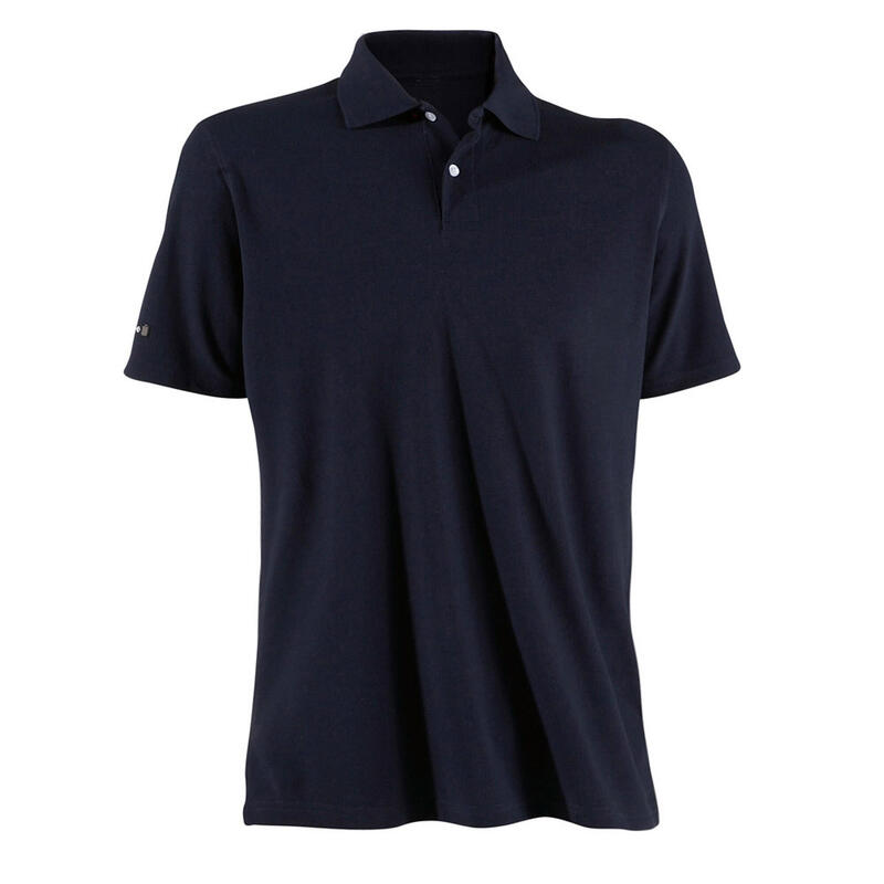 Polo Golf Hombre Azul Marino Manga Corta