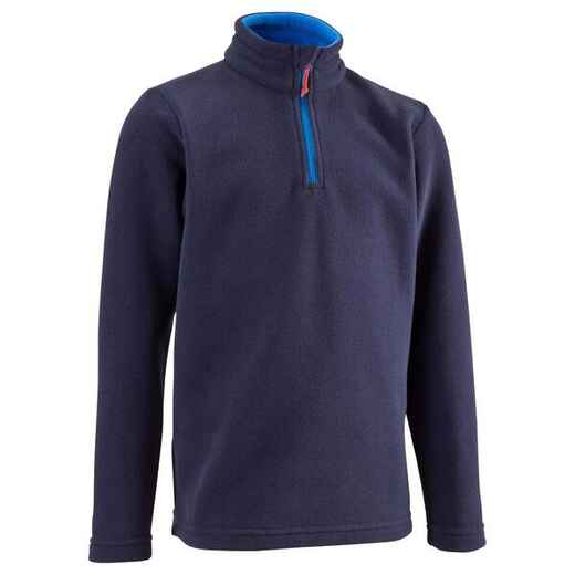 
      Kids' 7-15 Years Hiking Fleece MH100 - Navy
  