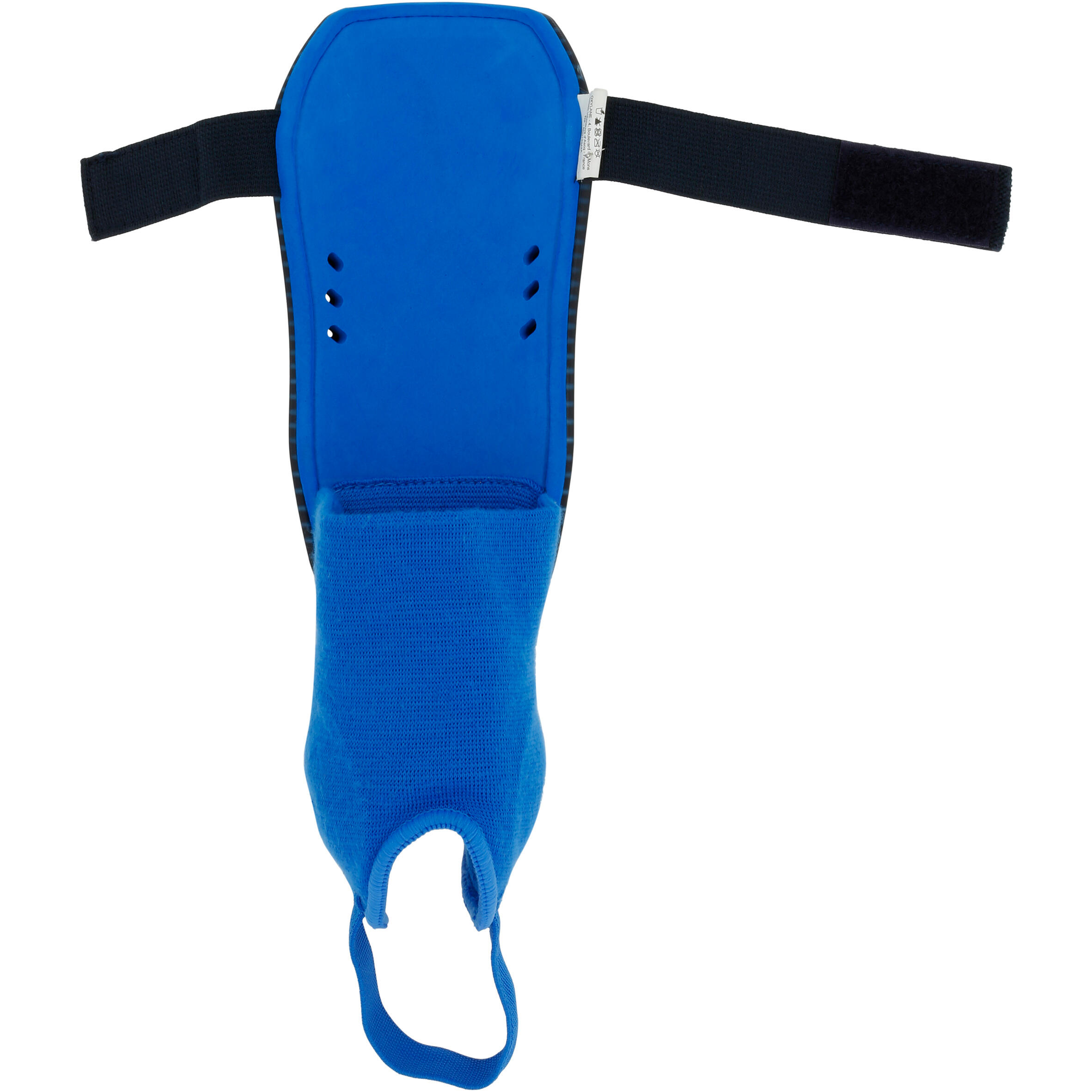 F350 Shin Guard - Blue Built-in Ankle Guard 4/11