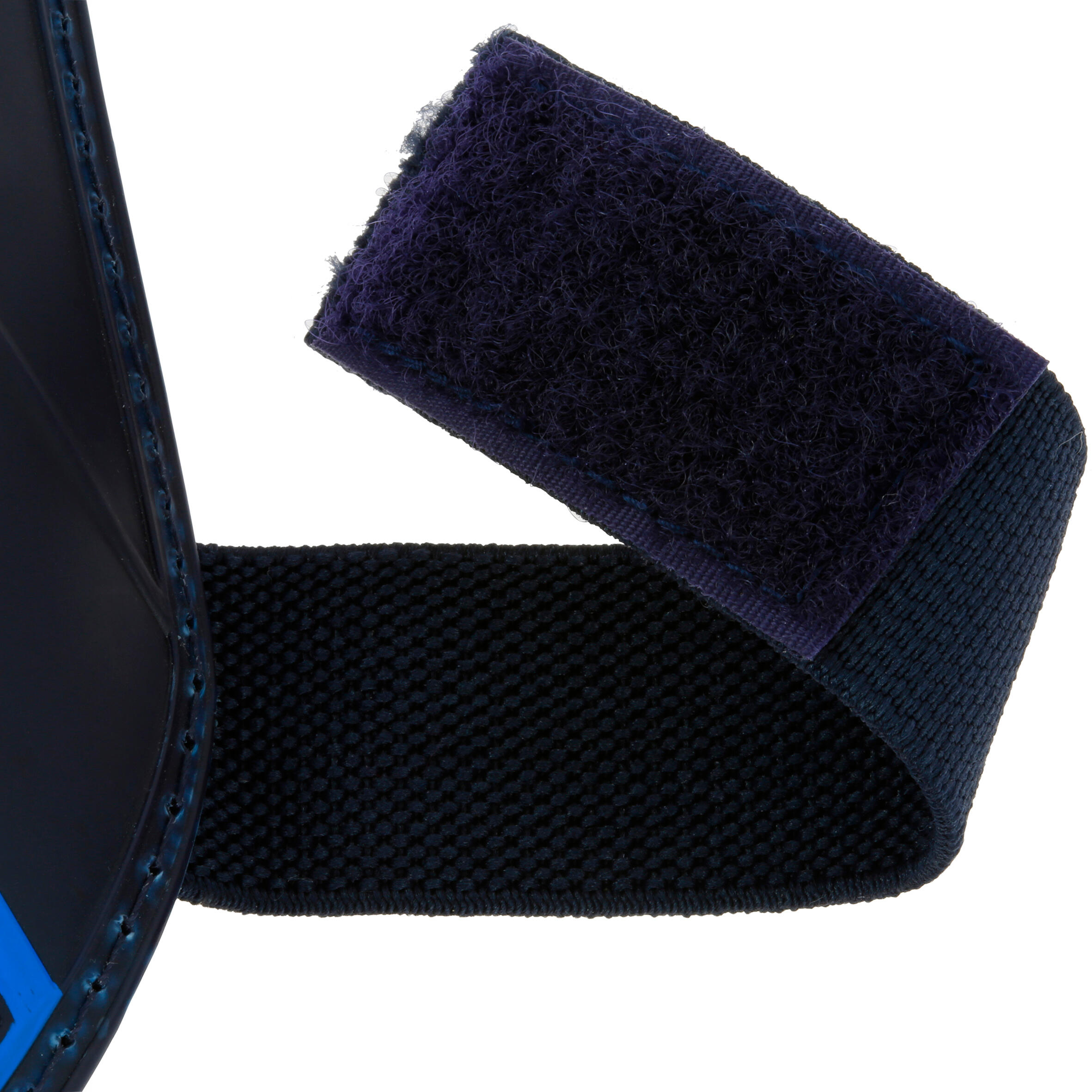 F350 Shin Guard - Blue Built-in Ankle Guard 5/11
