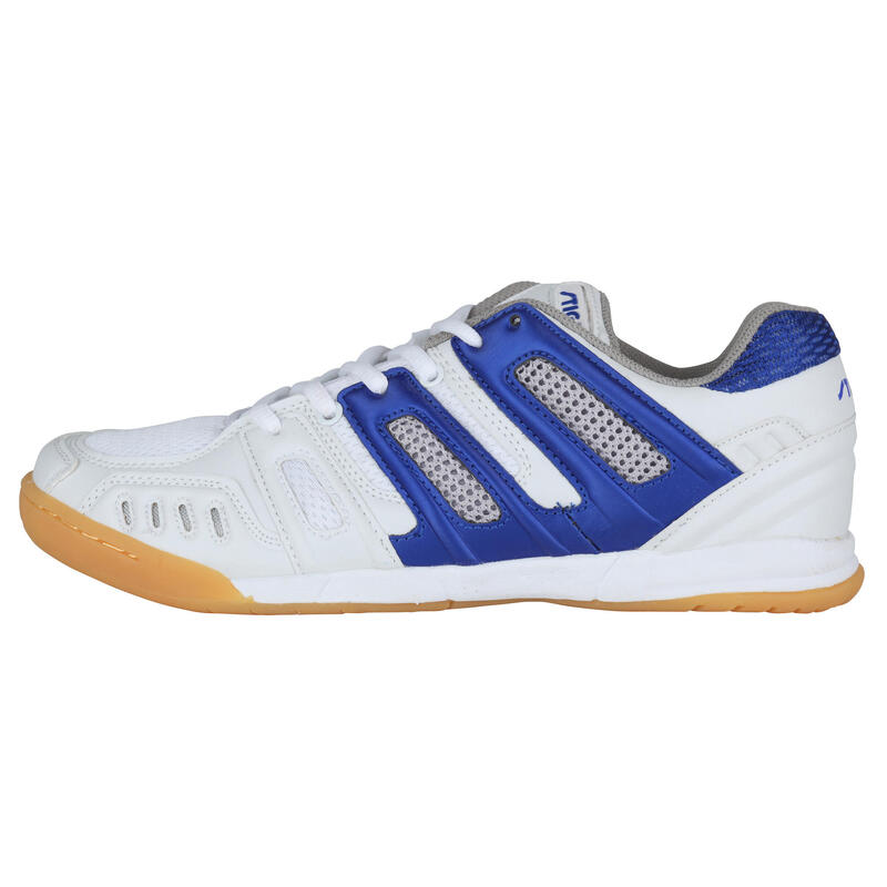 CHAUSSURES DE TENNIS DE TABLE GRIP MASTER BLEUES-BLANCHES