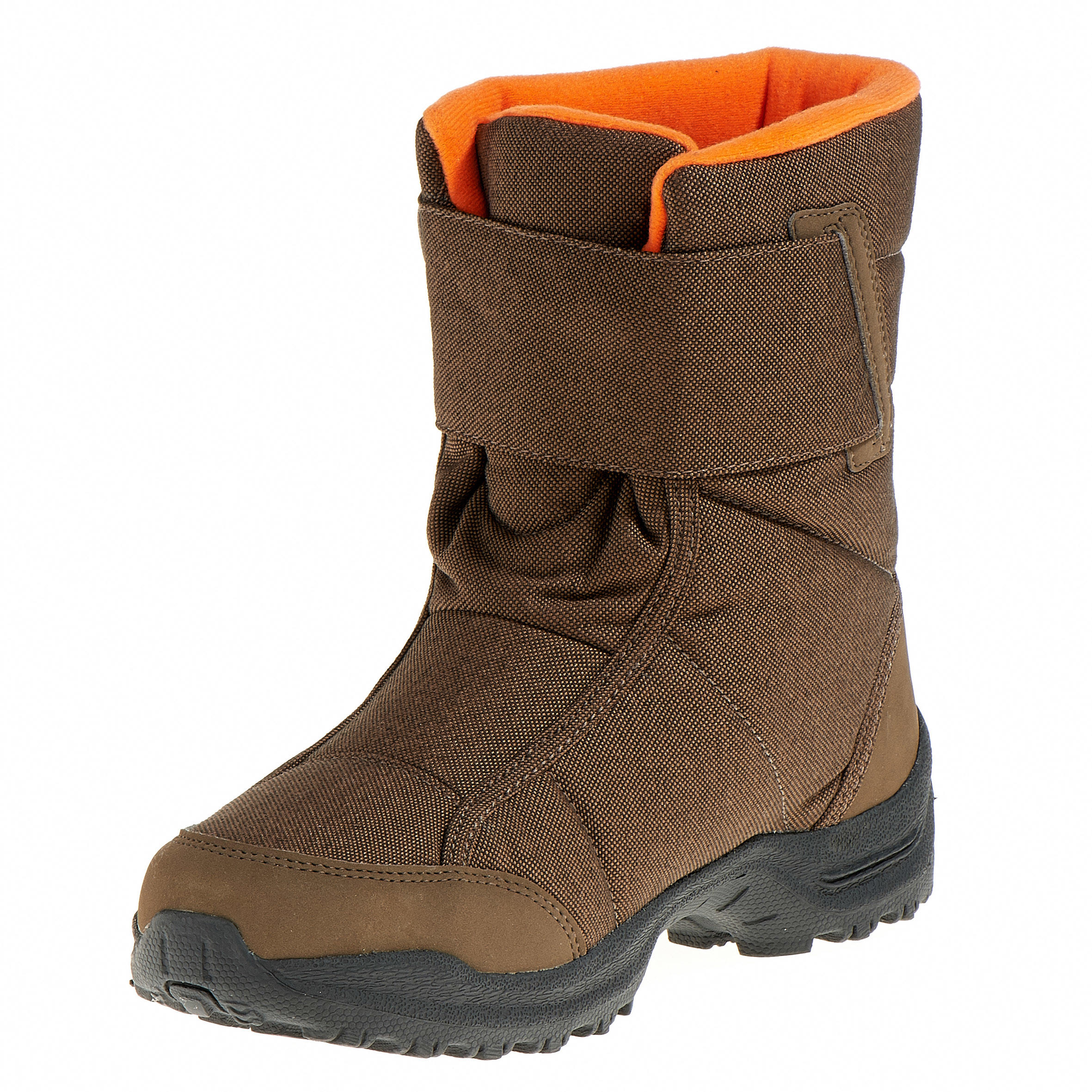 Quechua Arpenaz 100 Warm Novadry Children's hiking boots - Brown 4/6