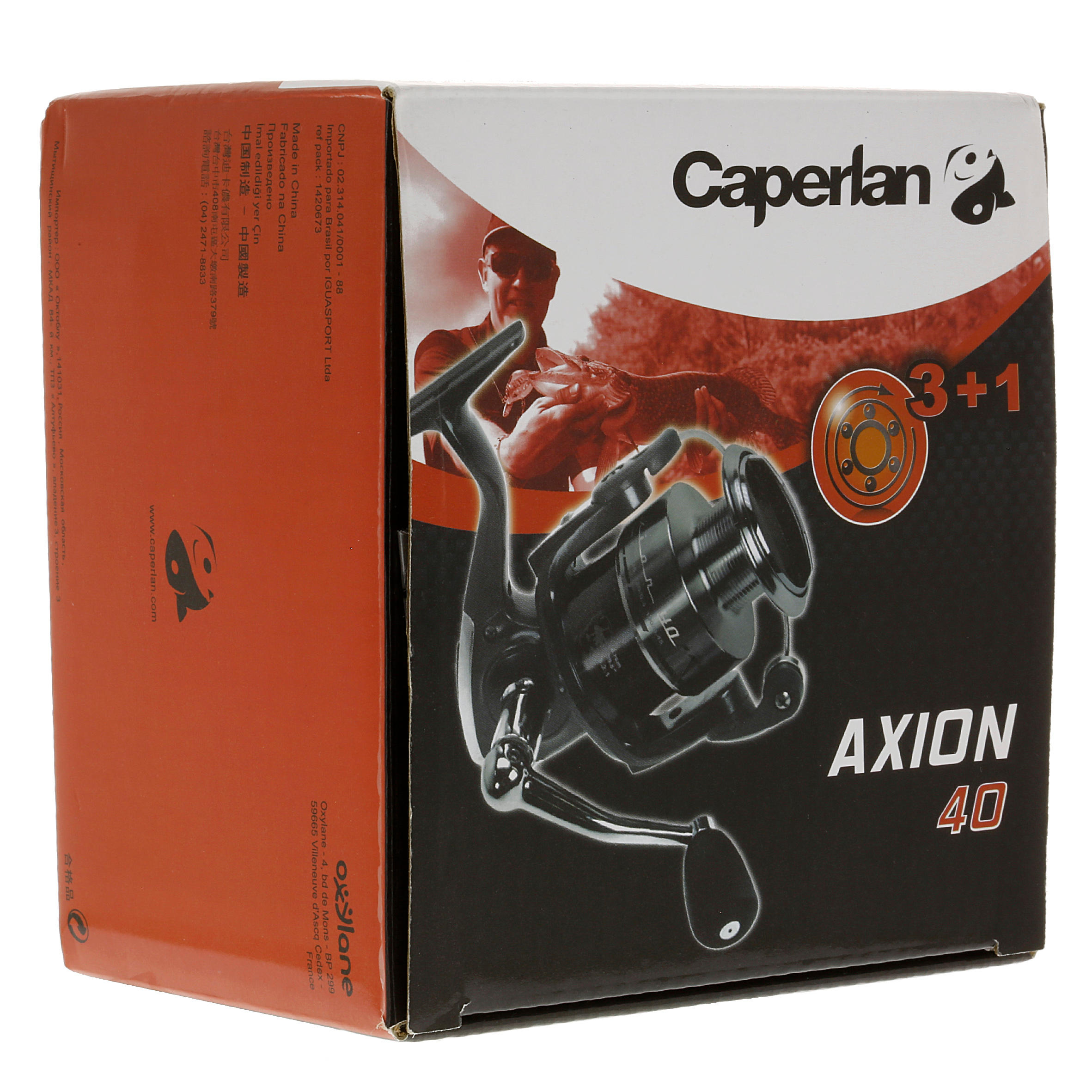 Caperlan By Decathlon Fishing Reel Axion 40 Fd 8206216