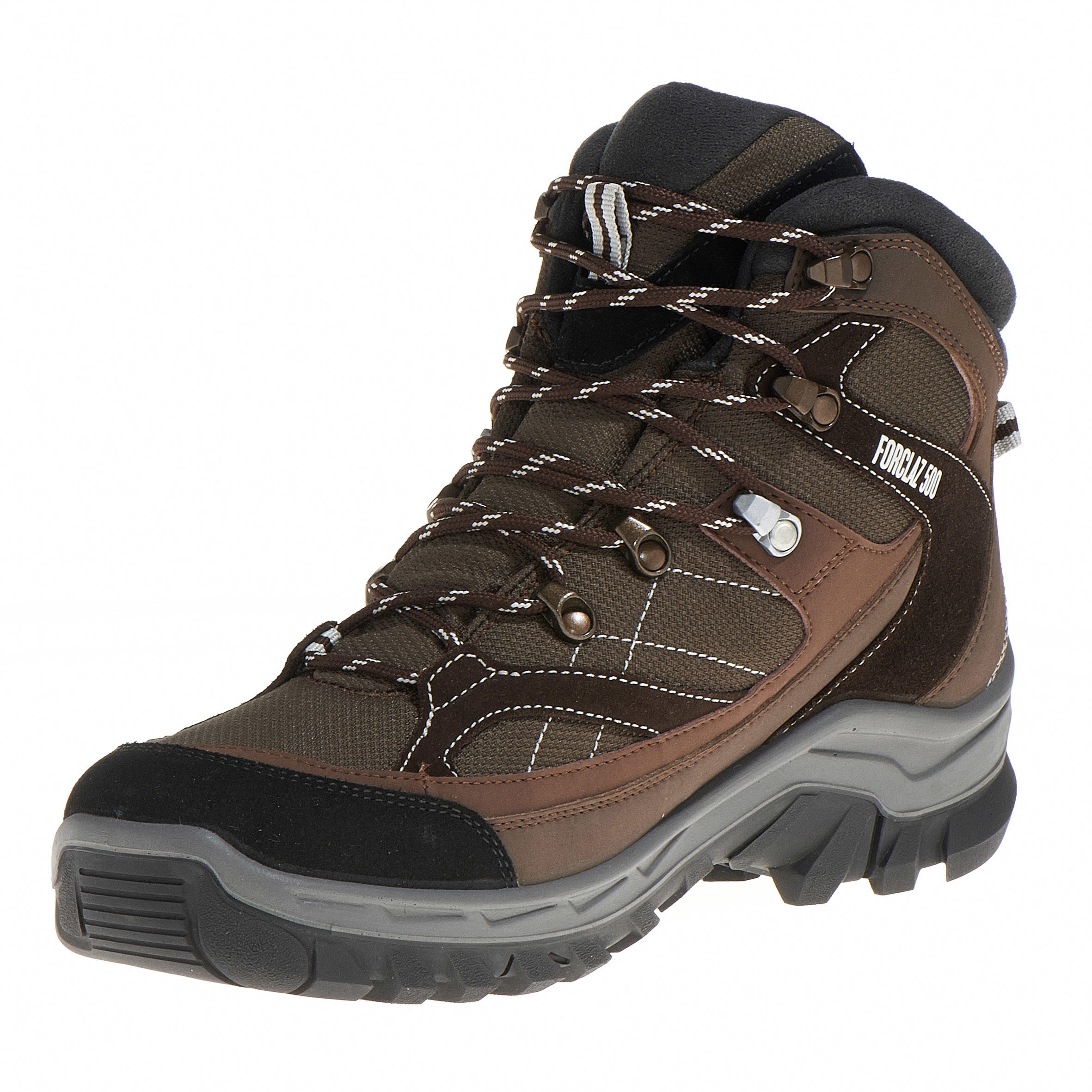 Quechua Forclaz 100 Men's High Waterproof Hiking Shoes 4/13