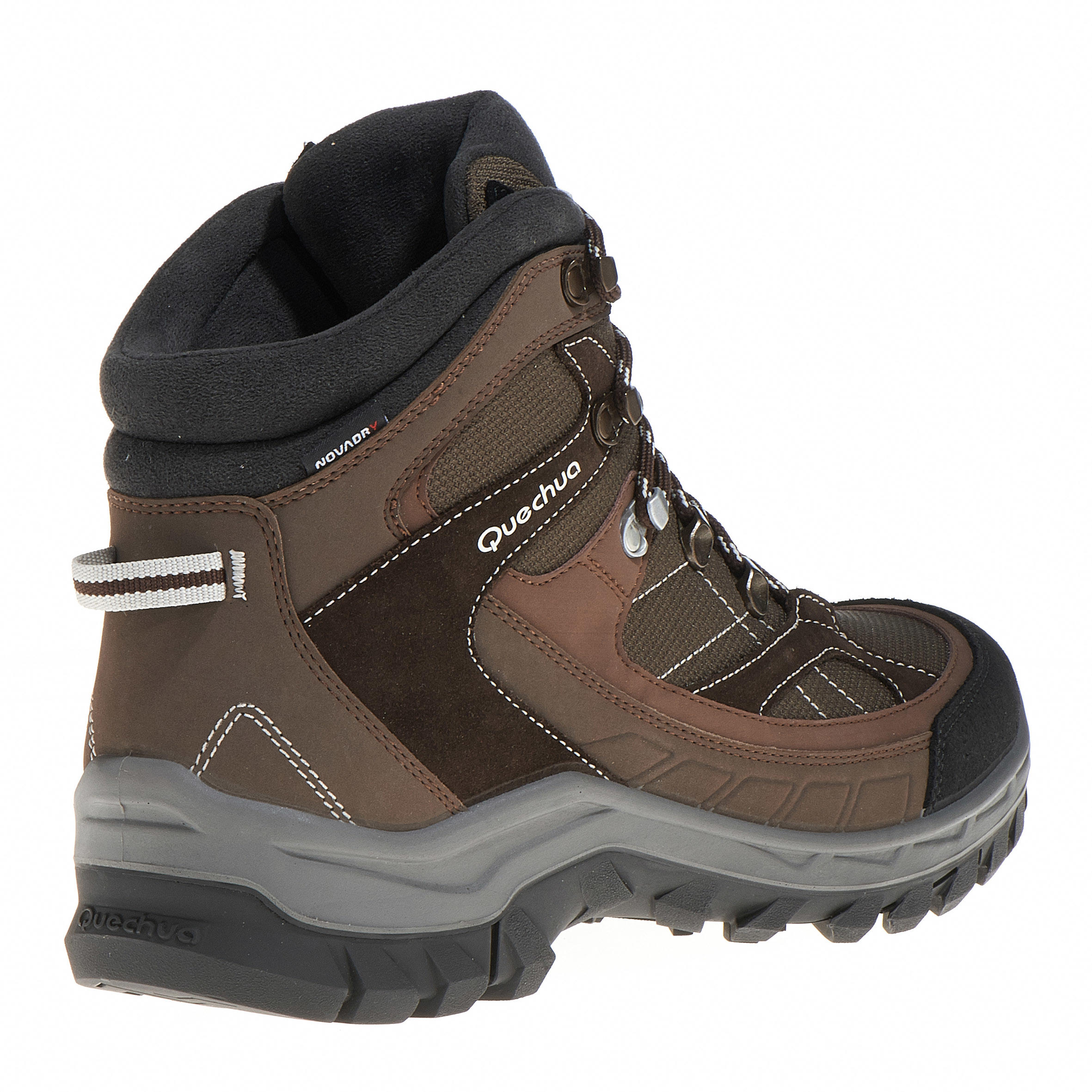 Quechua Forclaz 100 Men's High Waterproof Hiking Shoes 7/13