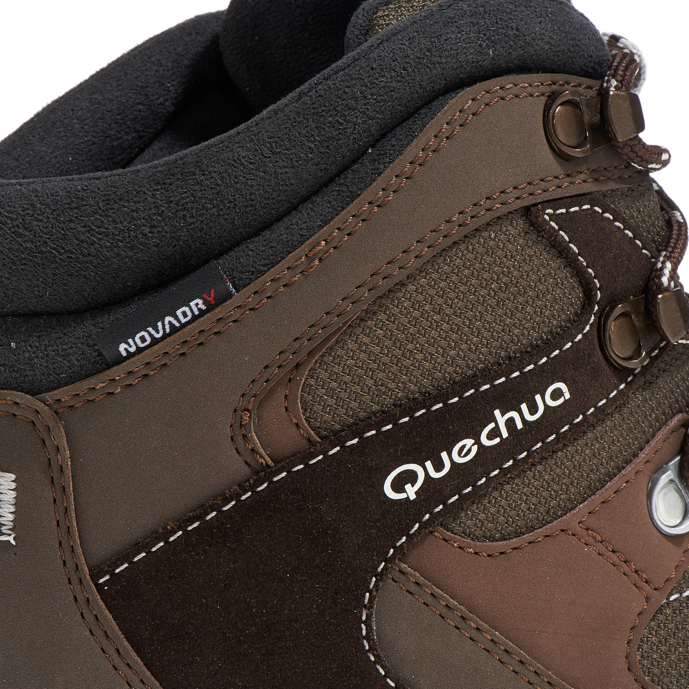 Quechua Forclaz 100 Men's High Waterproof Hiking Shoes 5/13