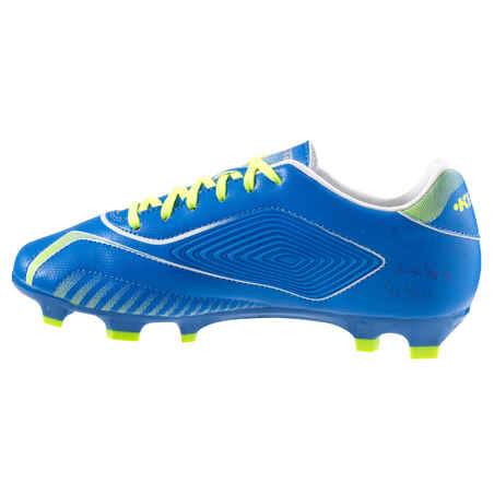 Agility 500 Kids Football Boots Firm Pitch Blue