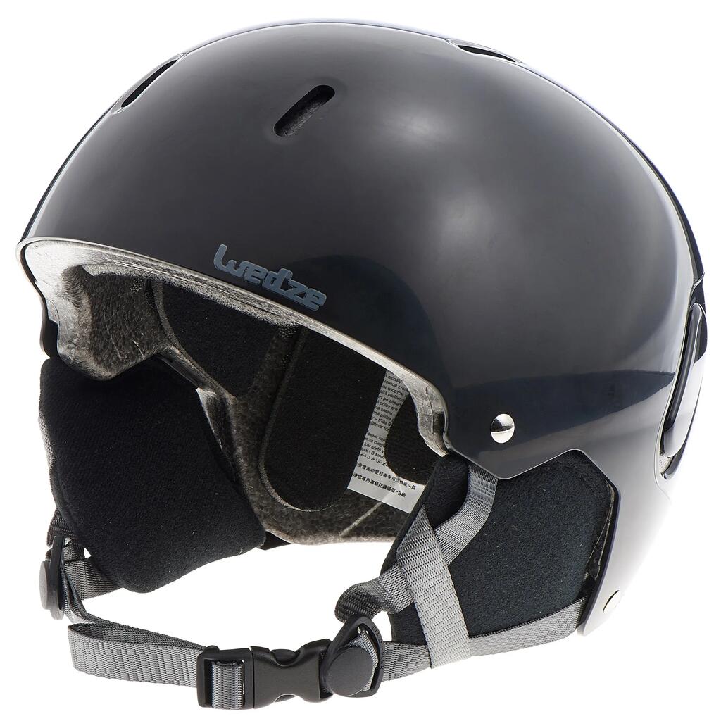 Skihelm One Feel Erwachsene schwarz
