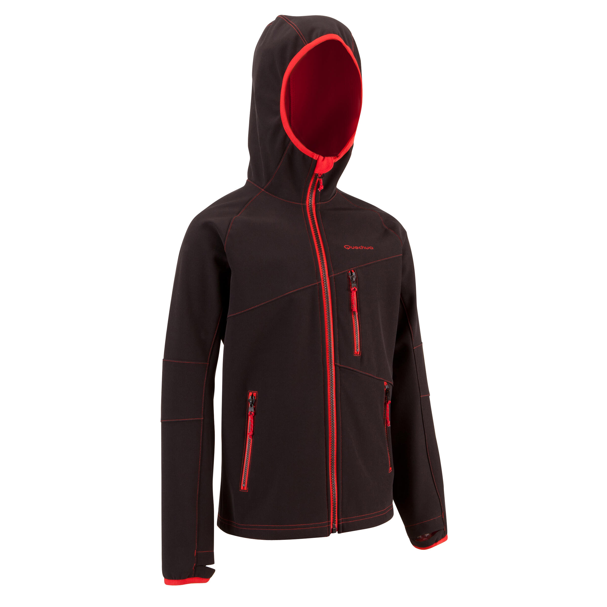 Forclaz 900 Softshell Boy's Hiking - Black 2/10