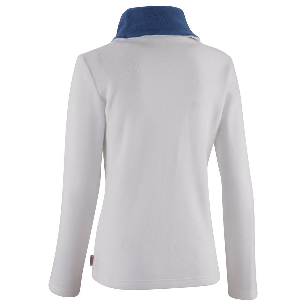 Fleeceshirt Forclaz 20 Damen, weiß