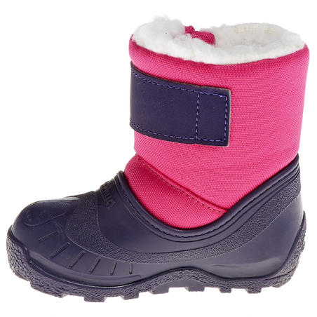 Bibou hiking baby snow boots - Pink
