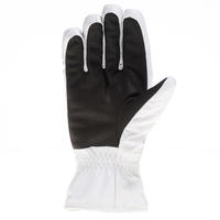 Wedze First Heat Children's Ski Gloves - White