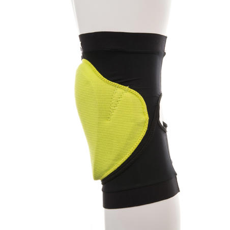Adult Snowboard Knee Protectors Defence Knee - Black