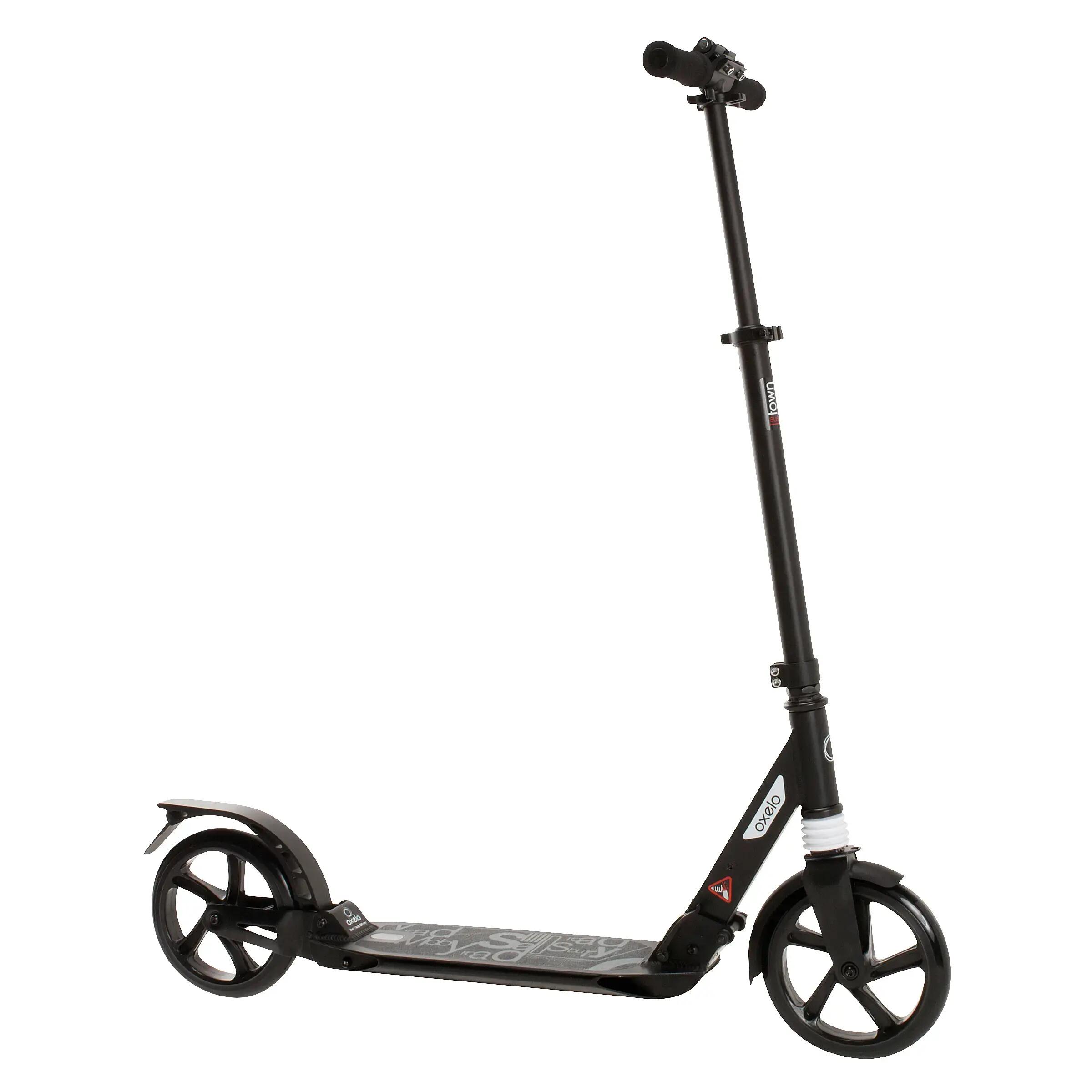 City-Roller Scooter Town 7 XL Erwachsene schwarz OXELO - DECATHLON