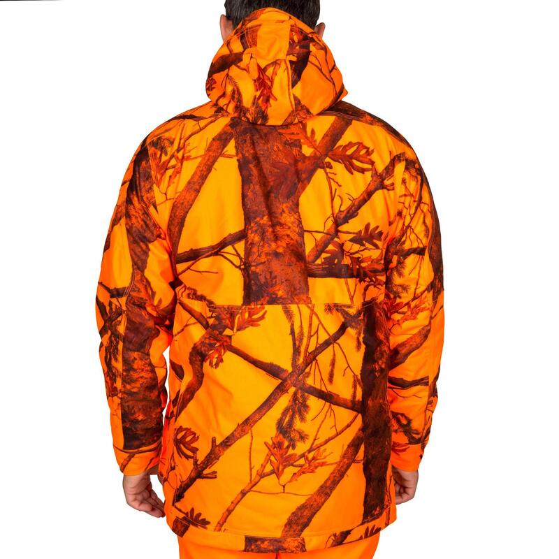 Jacheta călduroasă 3 în 1 300 camo fluo