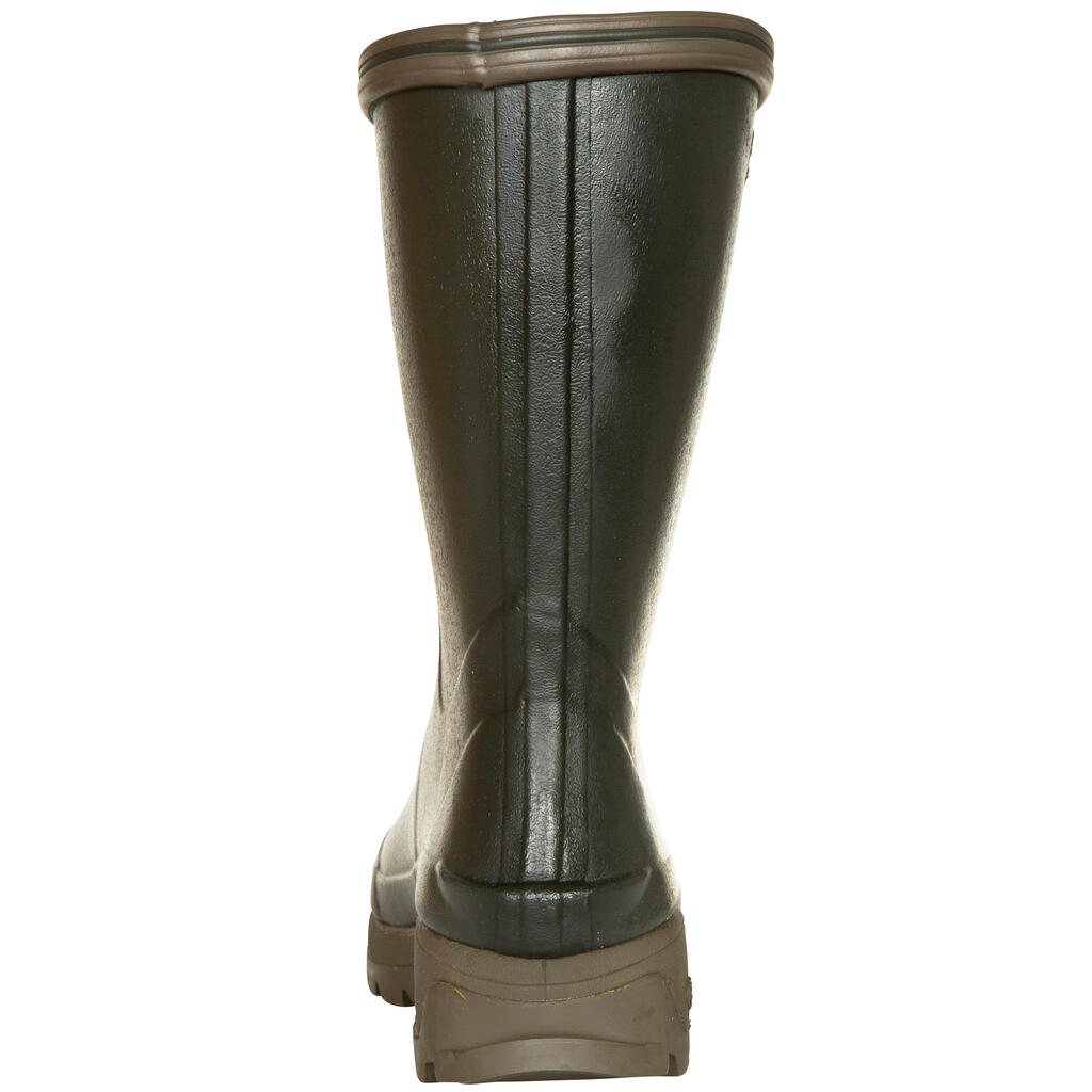 Sturdy Short Wellies - Green