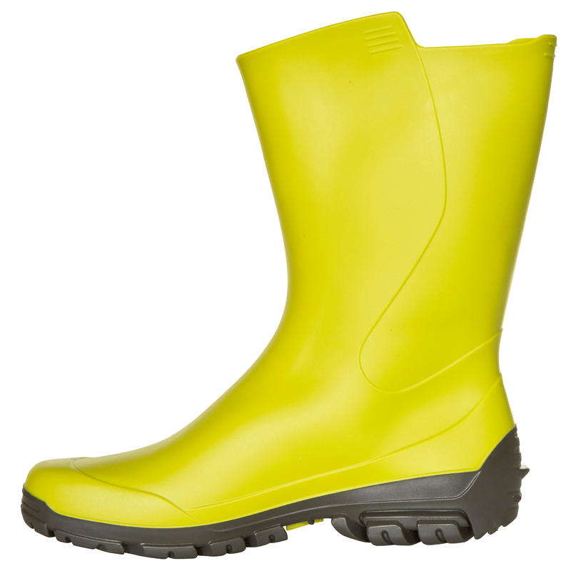 KIDS' ANKLE BOOTS INVERNESS 100 LIME GREEN