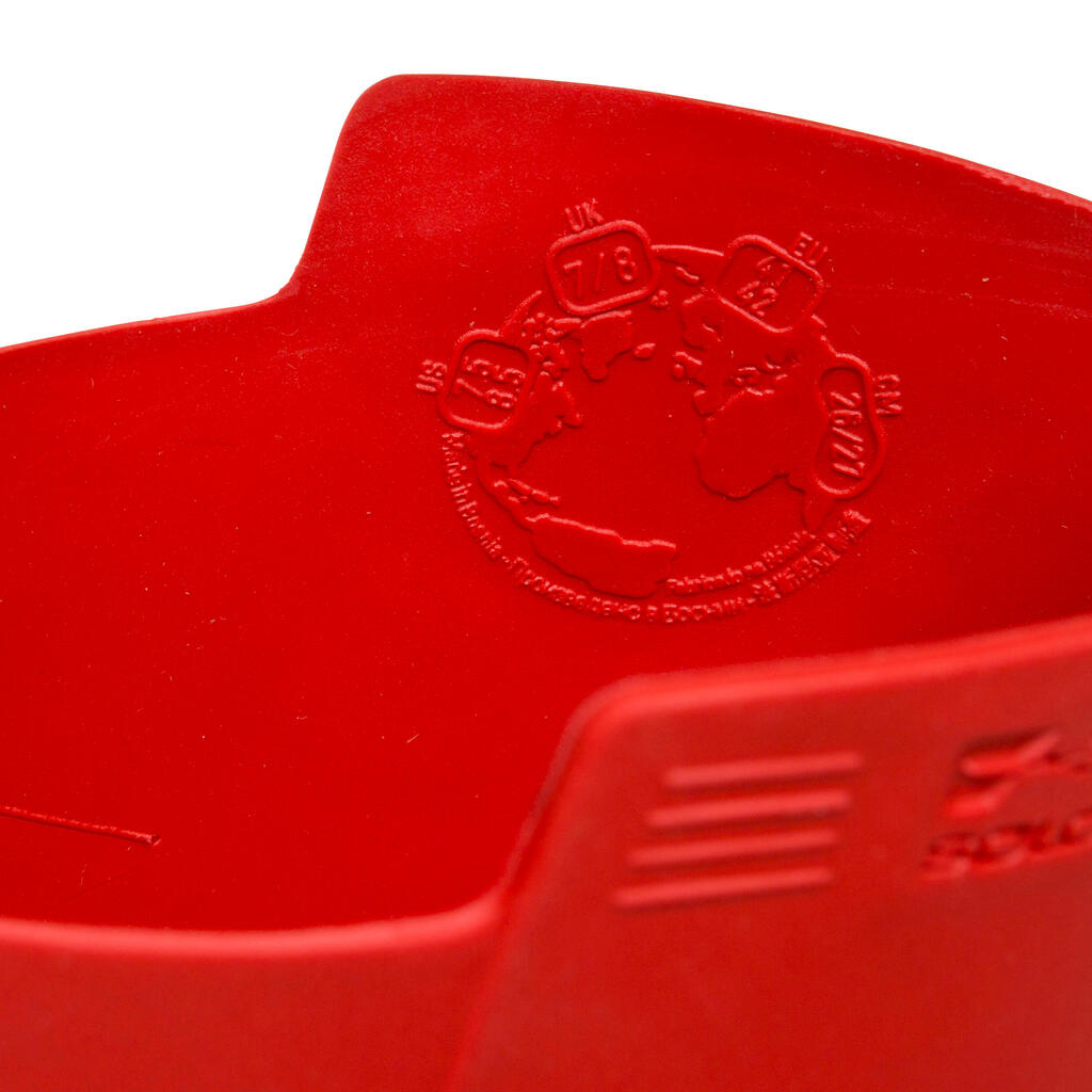 Crvene ženske čizme od PVC-a INVERNESS 100