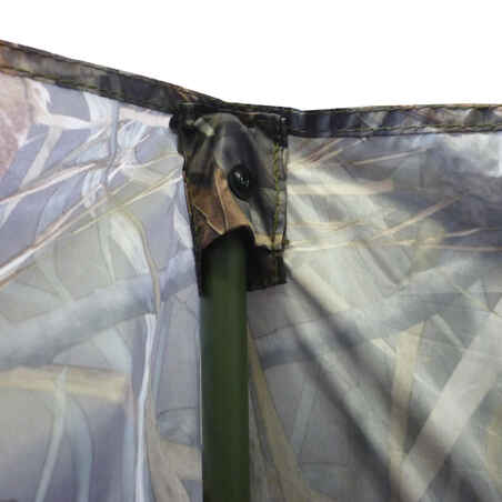 Square Hunting Hide - Wetlands Camo