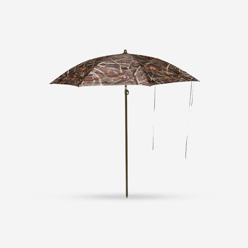 Sombrilla Caza Solognac Kamo-R 162 Cm Diametro Camuflaje Marismas
